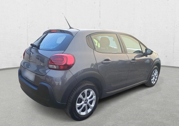 Citroen C3 cena 49999 przebieg: 55000, rok produkcji 2019 z Bukowno małe 154